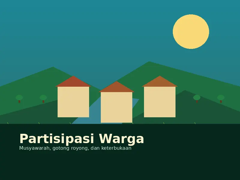 Ilustrasi Kesehatan & dusun Desa Tanjung Lago